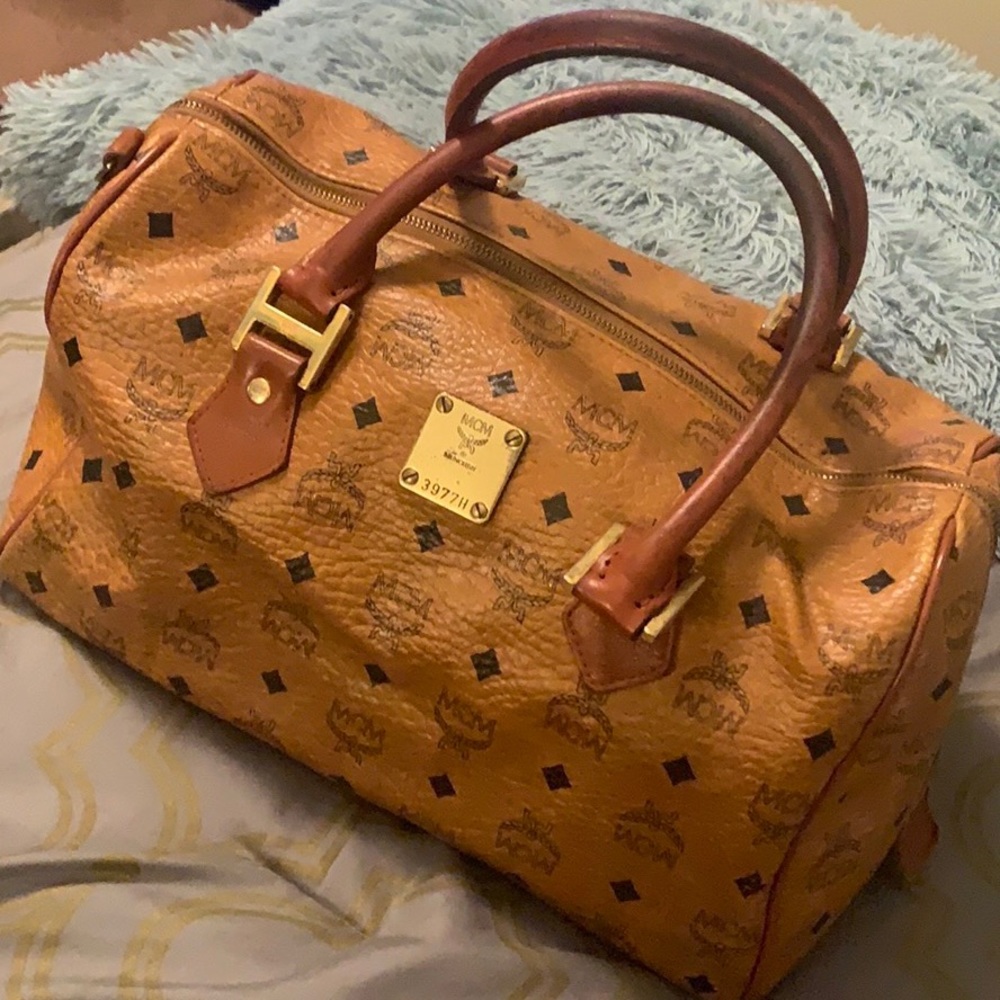MCM Boston Bag